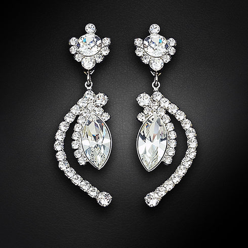 Auskarai "J'Adore V" su Swarovski™ kristalais